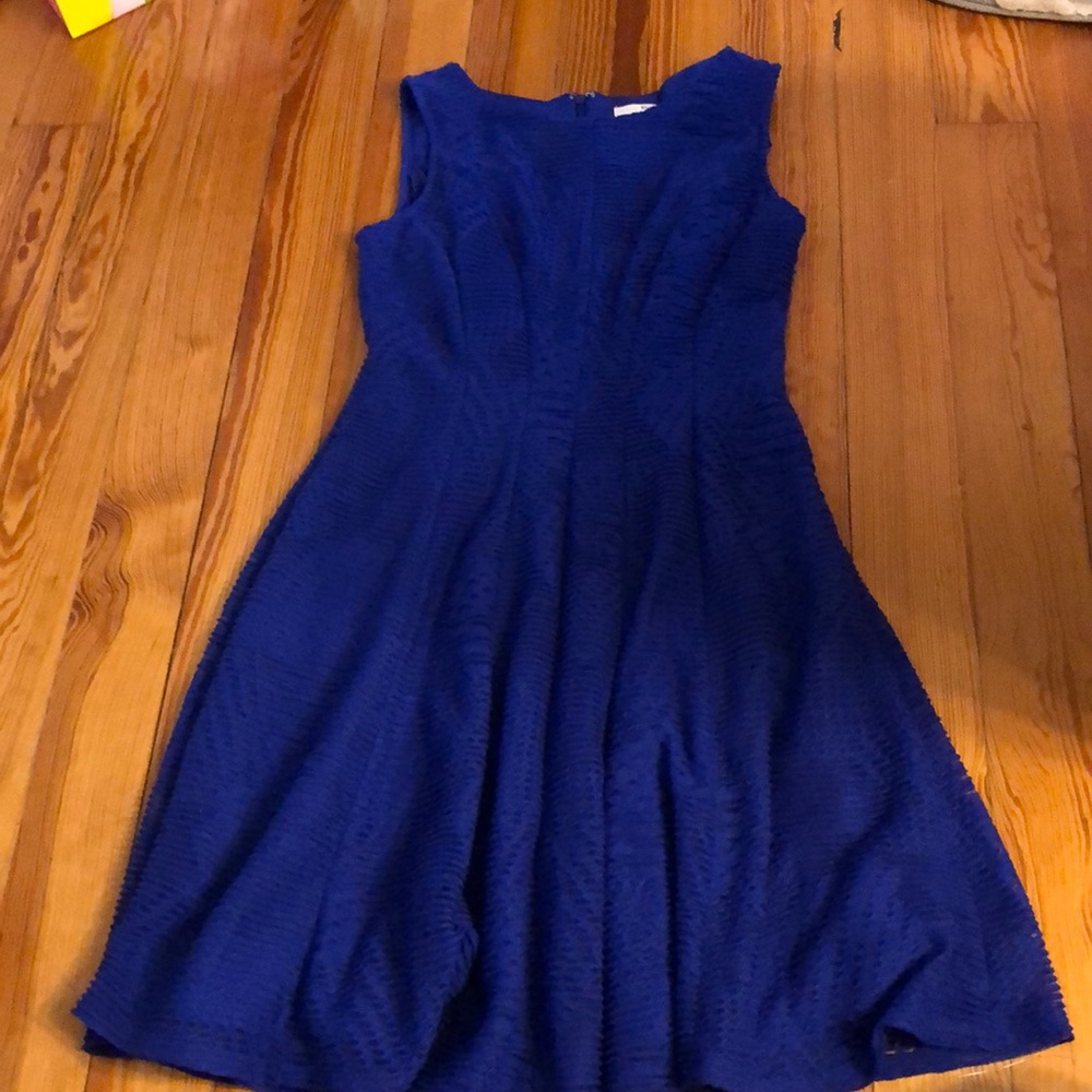 Blue dress